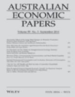 Australian economic papers