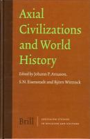 Axial civilizations and world history