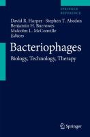 Bacteriophages Biology, Technology, Therapy /