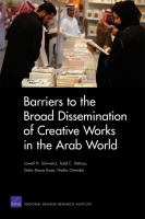 Barriers to the broad dissemination of creative works in the Arab world