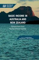 Basic income in Australia and New Zealand perspectives from the neoliberal frontier /