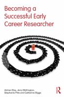 Becoming a successful early career researcher