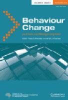 Behaviour change journal of the Australian Behaviour Modification Association.