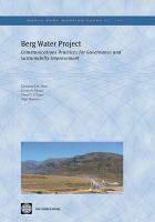 Berg water project communication practices for governance and sustainability improvement /