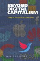 Beyond digital capitalism new ways of living /