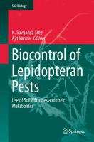 Biocontrol of Lepidopteran Pests Use of Soil Microbes and their Metabolites /