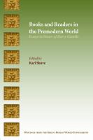 Books and readers in the premodern world : essays in honor of Harry Gamble /