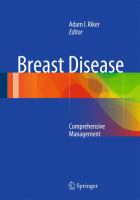 Breast disease comprehensive management /
