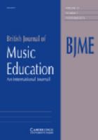 British journal of music education BJME.