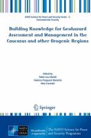 Building Knowledge for Geohazard Assessment and Management in the Caucasus and other Orogenic Regions