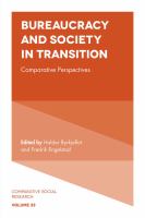 Bureaucracy and society in transition comparative perspectives /