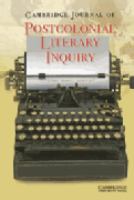 Cambridge journal of postcolonial literary inquiry