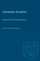 Canadian dualism studies of French-English relations.