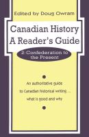 Canadian history : a reader's guide.