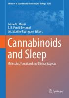 Cannabinoids and Sleep Molecular, Functional and Clinical Aspects /