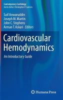 Cardiovascular Hemodynamics An Introductory Guide /