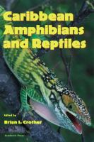 Caribbean amphibians and reptiles