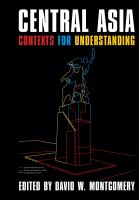 Central Asia : contexts for understanding /