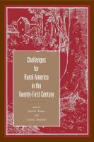 Challenges for rural America in the twenty-first century