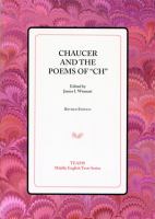 Chaucer and the Poems of "Ch"