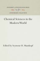 Chemical Sciences in the Modern World /