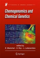 Chemogenomics and chemical genetics a user's introduction for biologists, chemists, and informaticians /