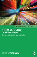 China's challenges to human security foreign relations and global implications /