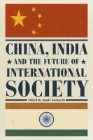 China, India and the future of international society