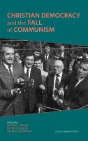 Christian democracy and the fall of communism /