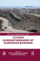 Citizen humanitarianism at European borders