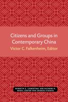 Citizens and groups in contemporary China