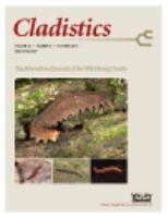 Cladistics the international journal of the Willi Hennig Society.