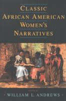 Classic African American women's narratives