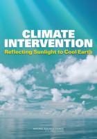 Climate intervention reflecting sunlight to cool earth /