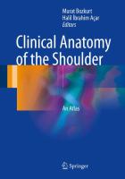 Clinical Anatomy of the Shoulder An Atlas /