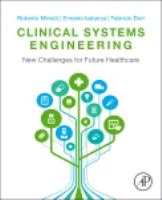 Clinical engineering from devices to systems /