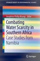 Combating Water Scarcity in Southern Africa Case Studies from Namibia /