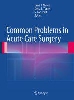 Common problems in acute care surgery