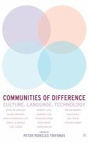 Communities of difference