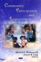 Community participation and empowerment