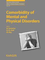 Comorbidity of mental and physical disorders