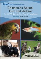 Companion animal care and welfare the UFAW companion animal handbook /