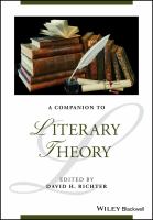 Companion to literary theory