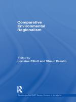 Comparative environmental regionalism