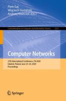 Computer Networks 27th International Conference, CN 2020, Gdańsk, Poland, June 23–24, 2020, Proceedings /