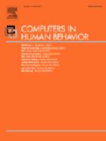 Computers in human behavior