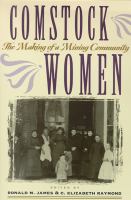 Comstock women : the making of a mining community /