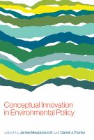 Conceptual innovation in environmental policy