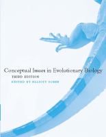 Conceptual issues in evolutionary biology