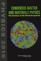 Condensed-matter and materials physics the science of the world around us /